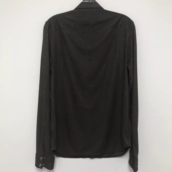 John varvatos collection. SNAP FRONT SHIRT small - Picture 6 of 9
